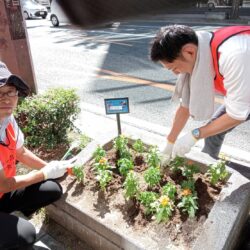 2024/9/18 花いっぱい運動植花活動